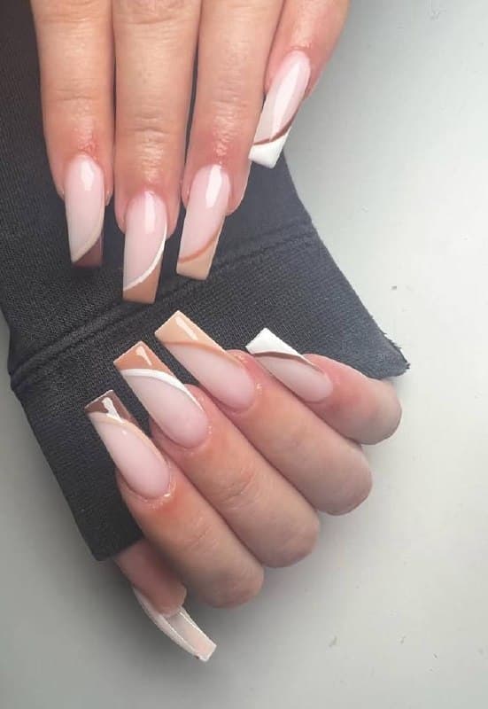 French minimal nails